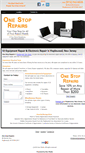 Mobile Screenshot of onestoprepairsnj.com